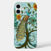 Peacock Tree Birdcage Damask iTouch Case (Rückseite)