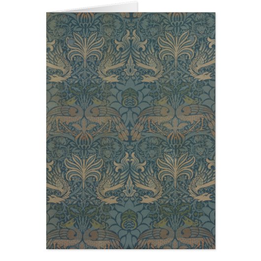 Peacock und Dragon von William Morris (Vorne)