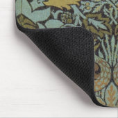 Peacock und Dragon (von William Morris) Mousepad (Ecke)