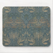 Peacock und Dragon von William Morris Mousepad (Vorne)