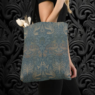 Peacock und Dragon von William Morris Tasche