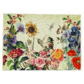 PEACOCK UND WILLIAM MORRIS GIFT BAG GROßE GESCHENKTÜTE (Rückseite)