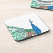 Peacock Untersetzer (Linke Seite)