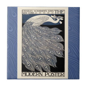 Peacock Vintages blaues Meer Fliese