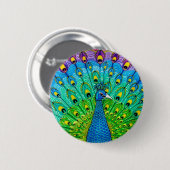 Peacock-Vogelanimation Button (Vorne & Hinten)