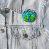 Peacock-Vogelanimation Button (Beispiel)