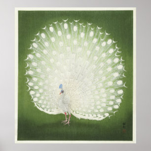 Peacock von Ohara Koson Vintag Print Poster