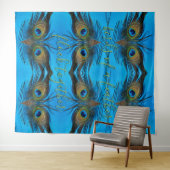 Peacock Wandteppich (Beispiel (Horizontal))