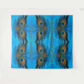 Peacock Wandteppich (Vorderseite (Horizontal))