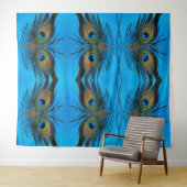 Peacock Wandteppich (Beispiel (Horizontal))