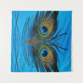 Peacock Wandteppich (Vorderseite (Horizontal))