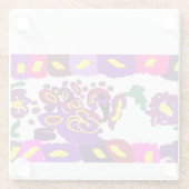 Peacock  warm     glasuntersetzer (Rückseite)