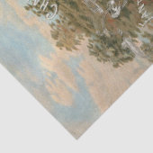 Peacock Water Lily Flora French Ephemera Decoupage Seidenpapier (Ausschnitt)