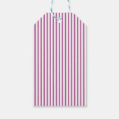 Peacock Wedding Geschenkanhänger (Rückseite)