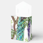 Peacock Wedding Geschenkschachtel (Geöffnet)
