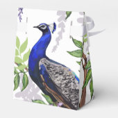 Peacock Wedding Geschenkschachtel (Rückseite)