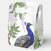 Peacock Wedding Geschenkschachtel (Geöffnet)