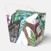 Peacock Wedding Geschenkschachtel (Rückseite)