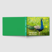 Peacock Wedding Guest Book Gästebuch (Voll)