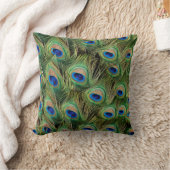 Peacock Wedding Reversible Pillow Kissen (Decke)