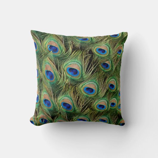 Peacock Wedding Reversible Pillow Kissen (Vorderseite)