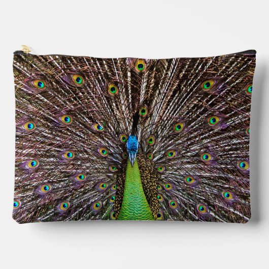 Peacock Zubehörtasche (Vorderseite)