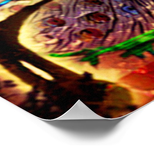 Peacocks2 Poster (Ecke)