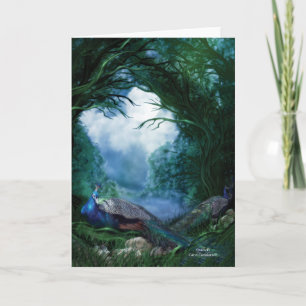 Peacocks ArtCard Karte