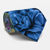 Peacocks Peacock Blue Neckties Neck Tie Krawatte (Gerollt)