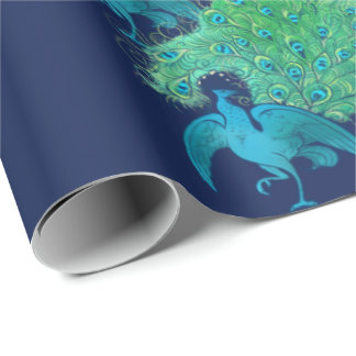 Peacocks Peacock Feather Art "Peacock Liebhaber" Geschenkpapier