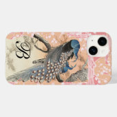 PEACOCKS, PINK WHITE SAKURA BLUME Japanisch Blumen Case-Mate iPhone Hülle (Rückseite (Horizontal))