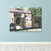 Peacocks Restaurant Malerei Cabo San Lucas Leinwanddruck (Insitu (Holzboden))