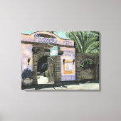 Peacocks Restaurant Malerei Cabo San Lucas Leinwanddruck (Vorderseite)