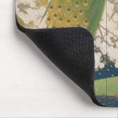 Peacocks und Kirschbaum (1925) Mousepad (Ecke)