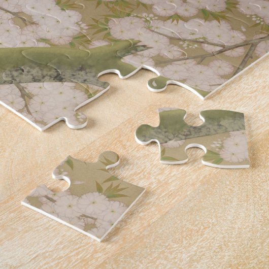 Peacocks und Kirschbaum (1925) Puzzle (Seite)