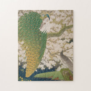 Peacocks und Kirschbaum (1925) Puzzle