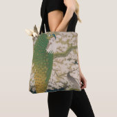 Peacocks und Kirschbaum (1925) Tasche (Von Nahem)