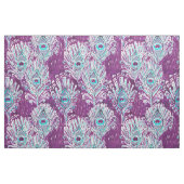 Peacocky Feder-Pflaumen-Aquarell Stoff (Fat Quarter (45,7 x 55,9 cm))