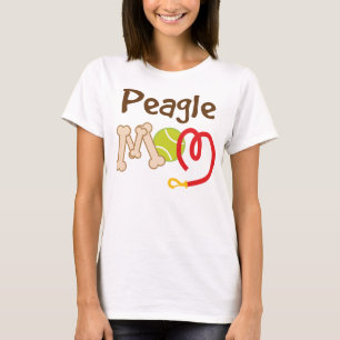 Peagle Hundezucht-Mama-Geschenk T-Shirt