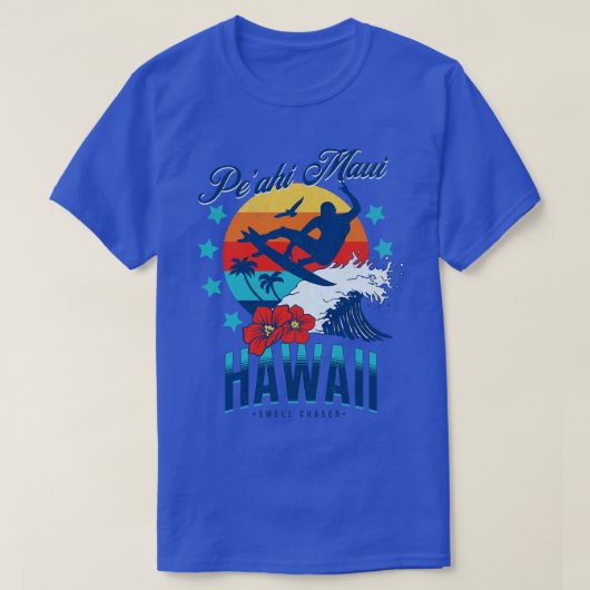 Peahi Jaws Maui Hawaii Big Wave Surfwellen T-Shirt (Design vorne)