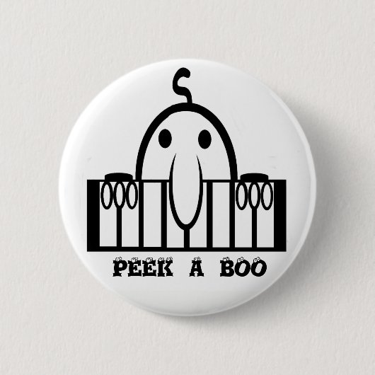 Peak-a-Boo Peeper Button (Vorderseite)