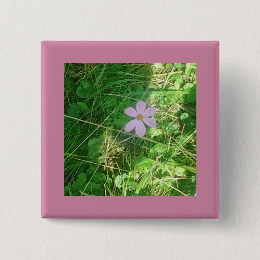 Peak-a-boo Pink Button (Vorderseite)