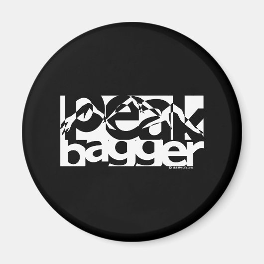 Peak Bagger Magnet (Vorne)