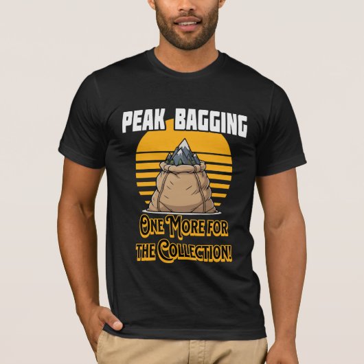 Peak Bagging Mountain T Shirt (Vorderseite)