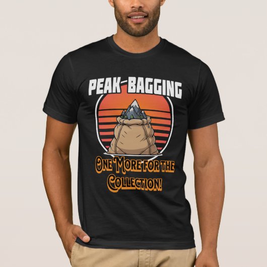 Peak Bagging T Shirt (Vorderseite)