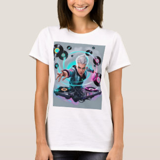 Peak Beats: DJ auf dem Gipfel" T-Shirt