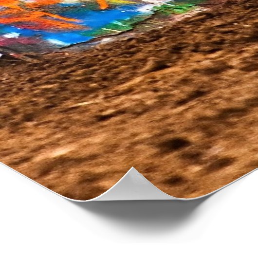 Peak Cows Poster (Ecke)