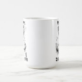 Peak Design Bold Graffiti Pinup Sketch Art Kaffeetasse (Mittel)