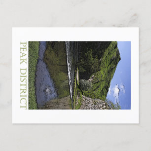 Peak District Cartoon Postkarte