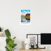 Peak District England Travel Print Poster (Heimbüro)